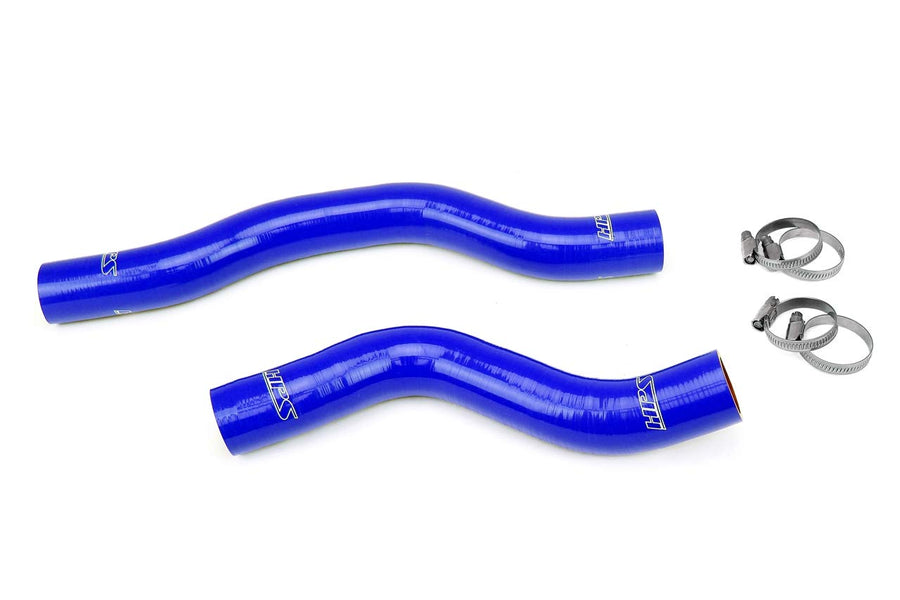 HPS Blue High Temp Reinforced Silicone Hose Kit Radiator Coolant Compatible for 2019-2023 Genesis G70 2018-2020 Kia Stinger 2.0L Turbo, 57-1963-BLUE