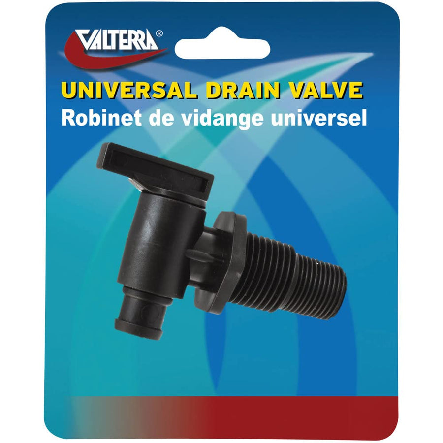 Universal Drain Valve VALTERRA LLC A012026BKV, 3/
