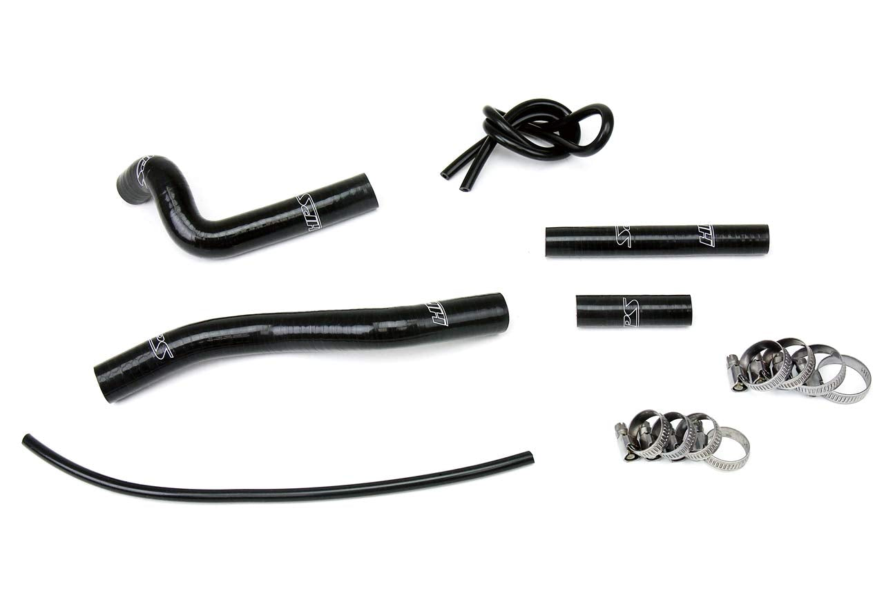 Black HPS Silicone Radiator Coolant Hose Kit 57-1363-BLK