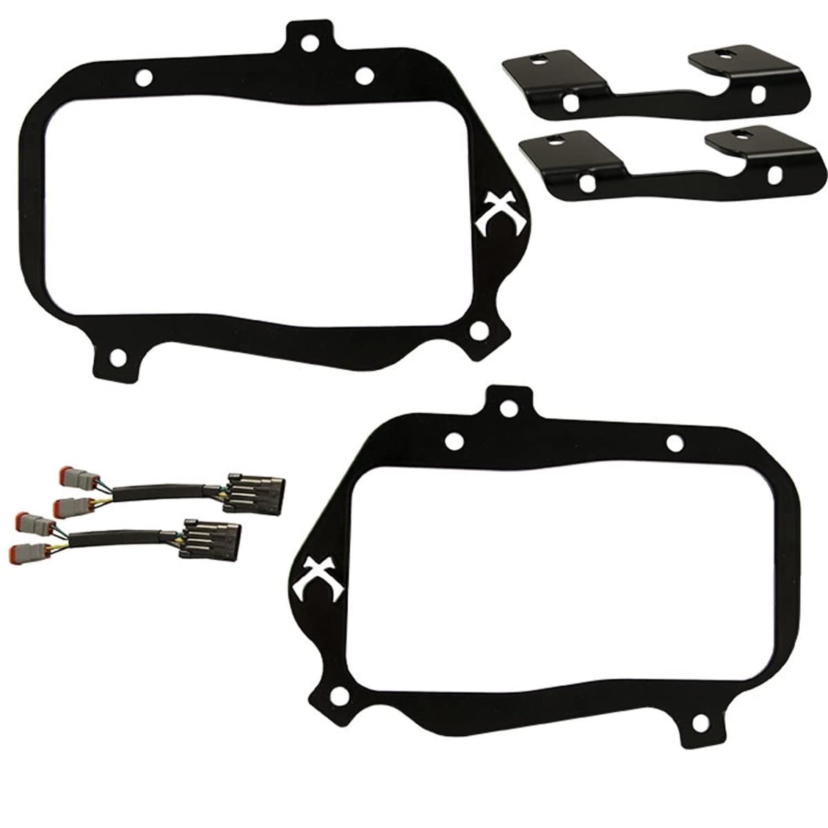 Vortex LED Headlight Kit Vision X Lighting 9898643 Incl. Left and Right Brackets/Wiring Adaptors/Instructions Stock Code XIL-OEHL08RZR900