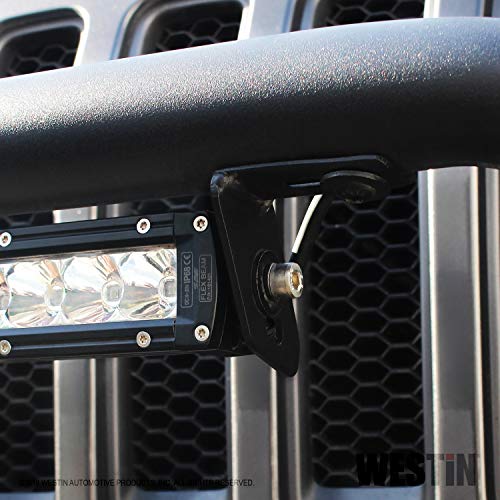 Westin WJ2 59-88015 LED Light Bracket fits 2007-2025 Wrangler JK JL