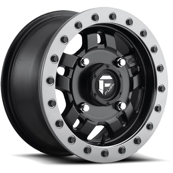 D917 Fuel Anza ATV/UTV 15x7 4x156 +13mm Matte Black Wheel Rim
