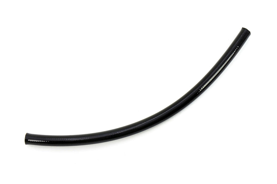 350 Series HPS 350-06 PTFE Stainless Steel Reinforced Braided PVC Hose for AN Fitting, Size: AN-6, Maximum Pressure: 2000 PSI, 1 Feet, Black