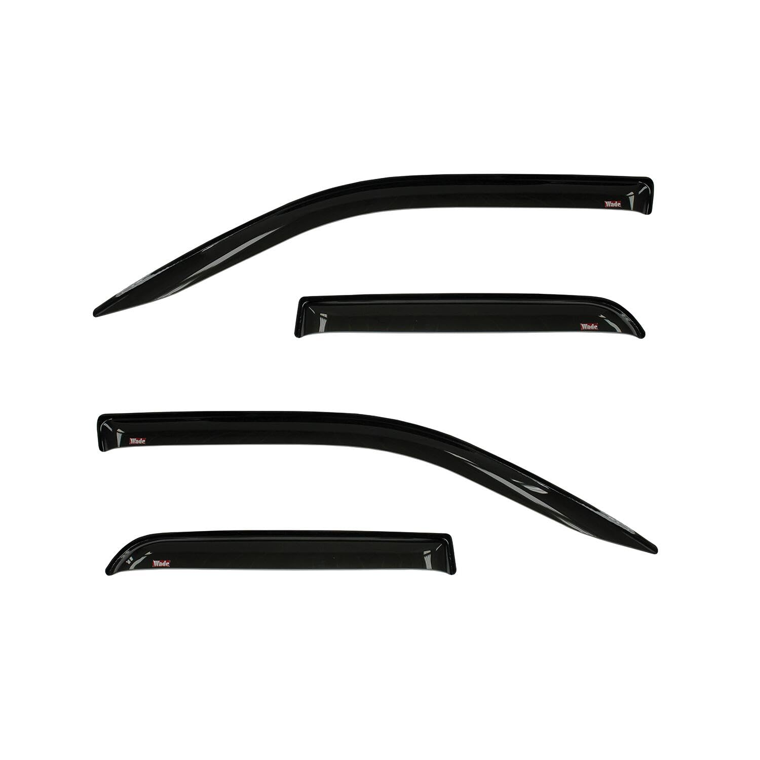 Tape On Wind Deflector Westin 72-35434 4pc fits 2019-2025 Ram 1500 Quad Cab (Exc Ram 1500 Classic)