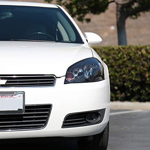 Spec-D Tuning Headlights- LH-IPA06JM-RS Black Also Fit 06-07 Monte Carlo CHEVROLET IMPALA 06-13