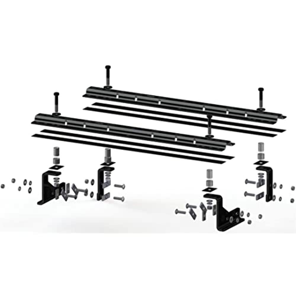 Fifth Wheel Trailer Hitch Mount Kit Husky Towing 32858 Fits Ford F-150 2015-2020 Bracket with 4 Piece Bolt-On Bracket Set for 30686 Rails