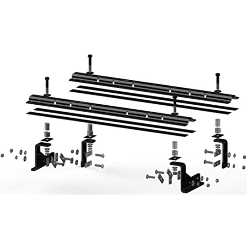 Fifth Wheel Trailer Hitch Mount Kit Husky Towing 32858 Fits Ford F-150 2015-2020 Bracket with 4 Piece Bolt-On Bracket Set for 30686 Rails