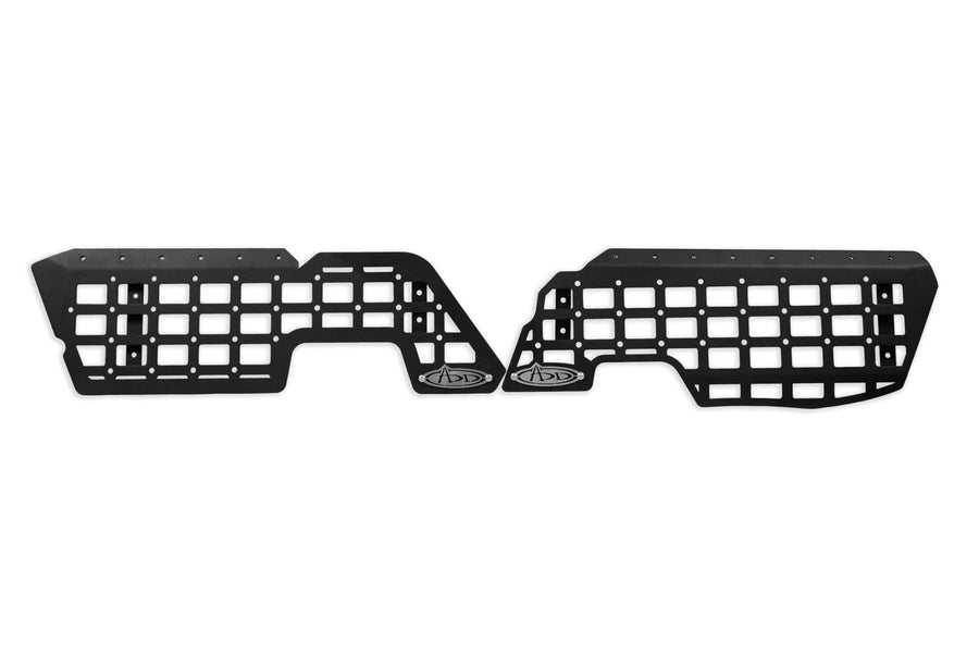 Molle Panels Center Console for The 2021-2024 Ford Bronco & 2022-2024 Ford Bronco Raptor | Digital Device Mounts | PEM Nuts for 10-24 Accessory Bolts | Made in America | Addictive Desert Designs