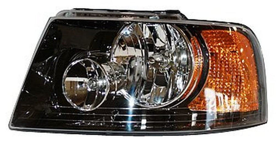 Left TYC Headlight Assembly Compatible with 2003-2006 Ford Expedition