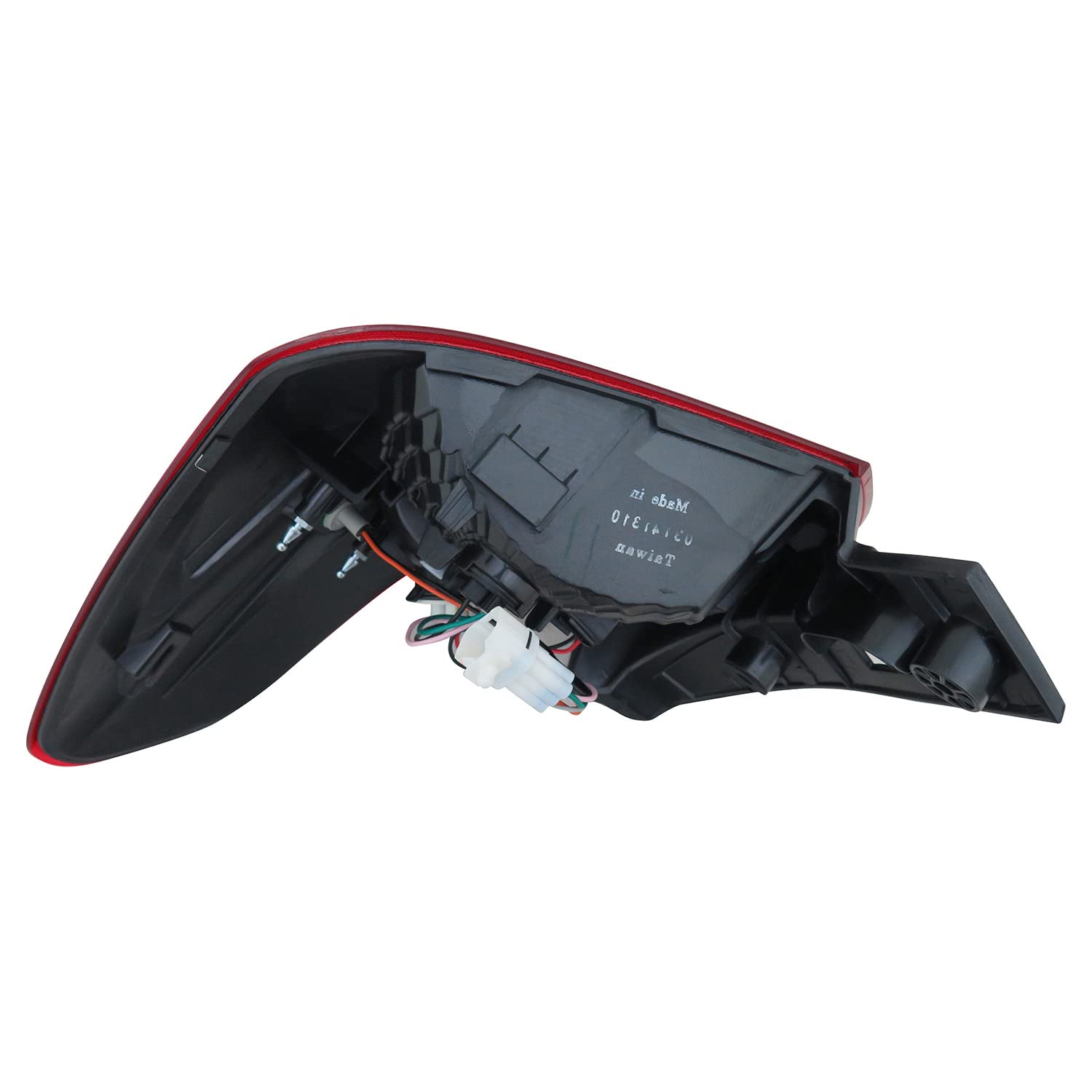 Left TYC Tail Light Assembly Compatible with 2012-2016 Subaru Impreza