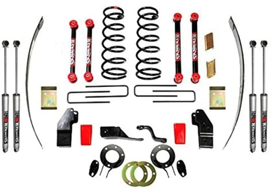 Suspension Lift Kit D502K-M Skyjacker w/Shock M95 Performance Shocks 5 in. Lift