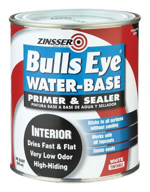Bulls Eye Zinsser Flat White Primer and Sealer For All Surfaces 1 qt.