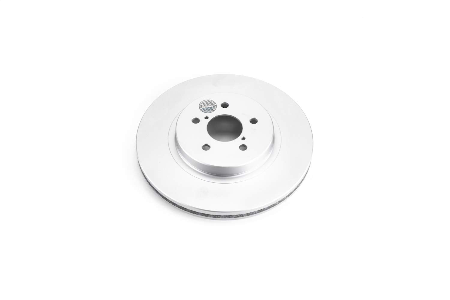 Power Stop JBR1759EVC Genuine Geomet Coated Front Brake Rotor For Subaru Crosstrek 2018-2022, Subaru Impreza 2017-2022 [Model Specific]