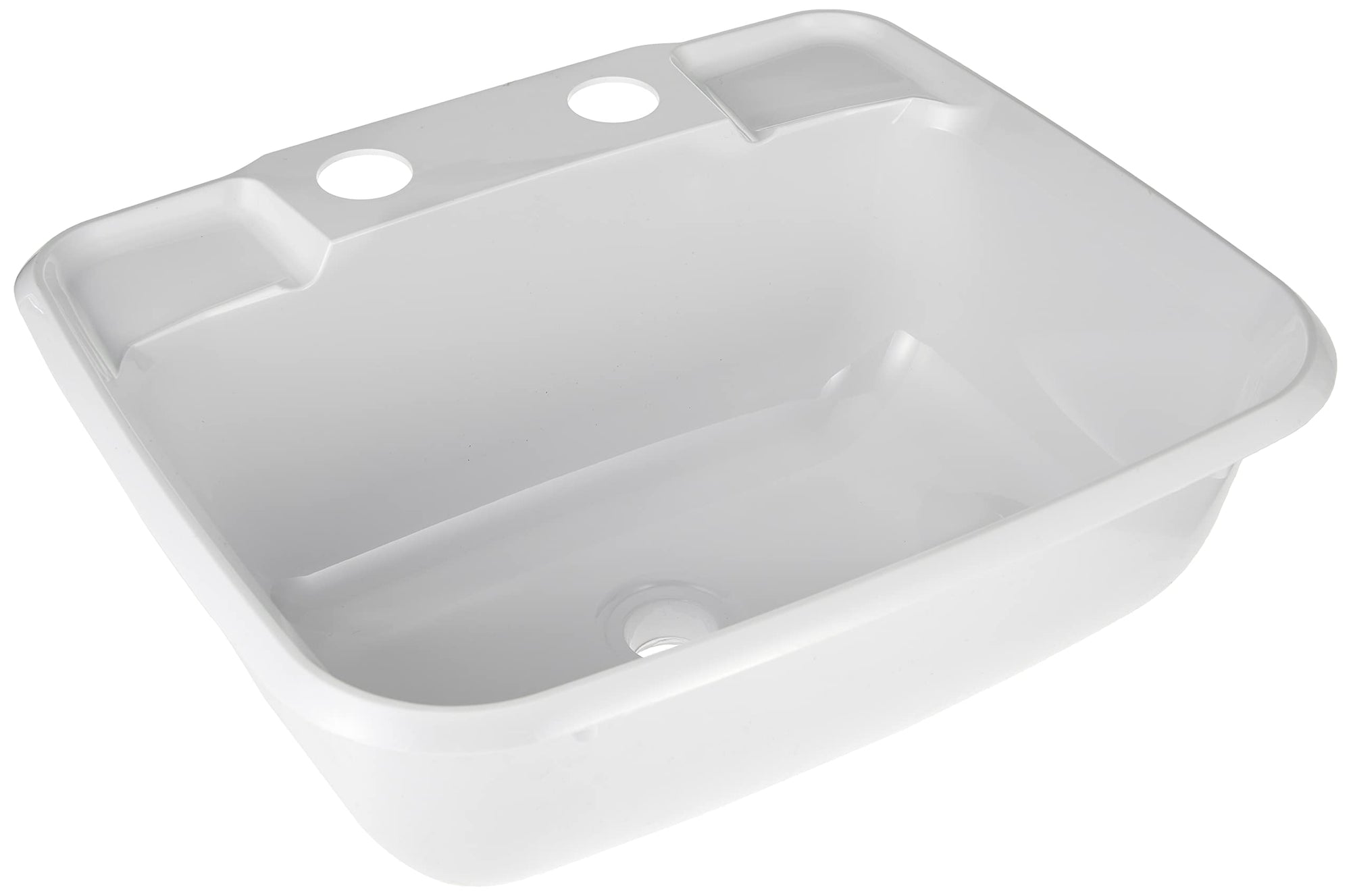 Molded Lavatory Sink JR Products 95351 - White