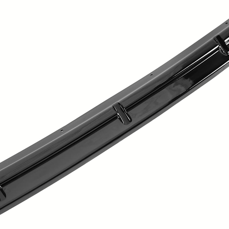 Glossy Black Front Bumper Lip Spec-D Tuning Compatible with Kia Optima 2014-2015