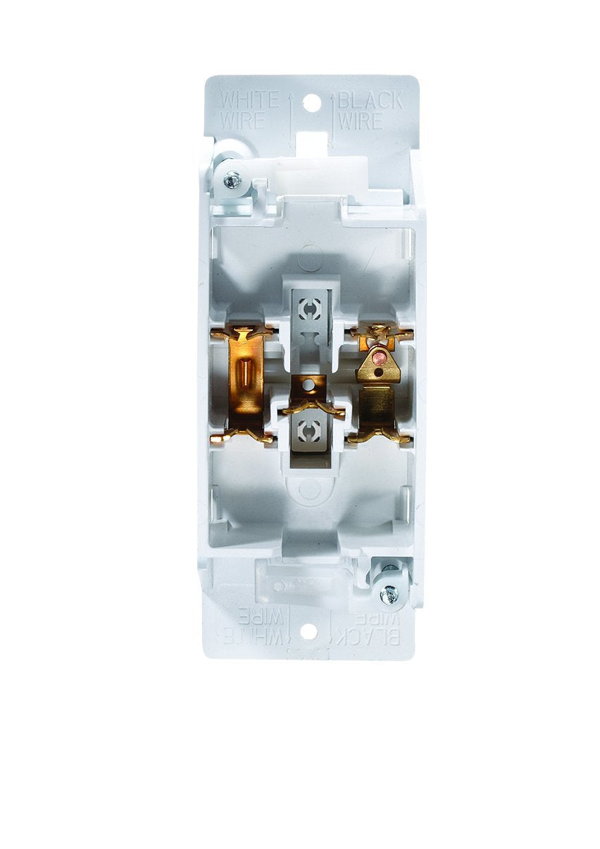 Self Contained RV Designer S841 Touch Switch with Cover Plate, Speedwire, White, AC Electrical