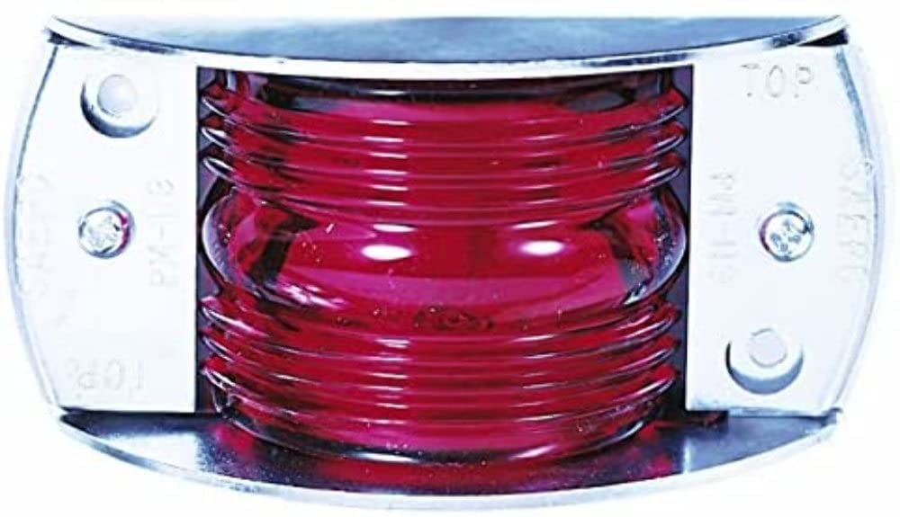 119R Peterson Manufacturing 4.5"x2.1875 Convex Mirror (Inc M/C PC Rectangle Steel Armed), 1 Pack