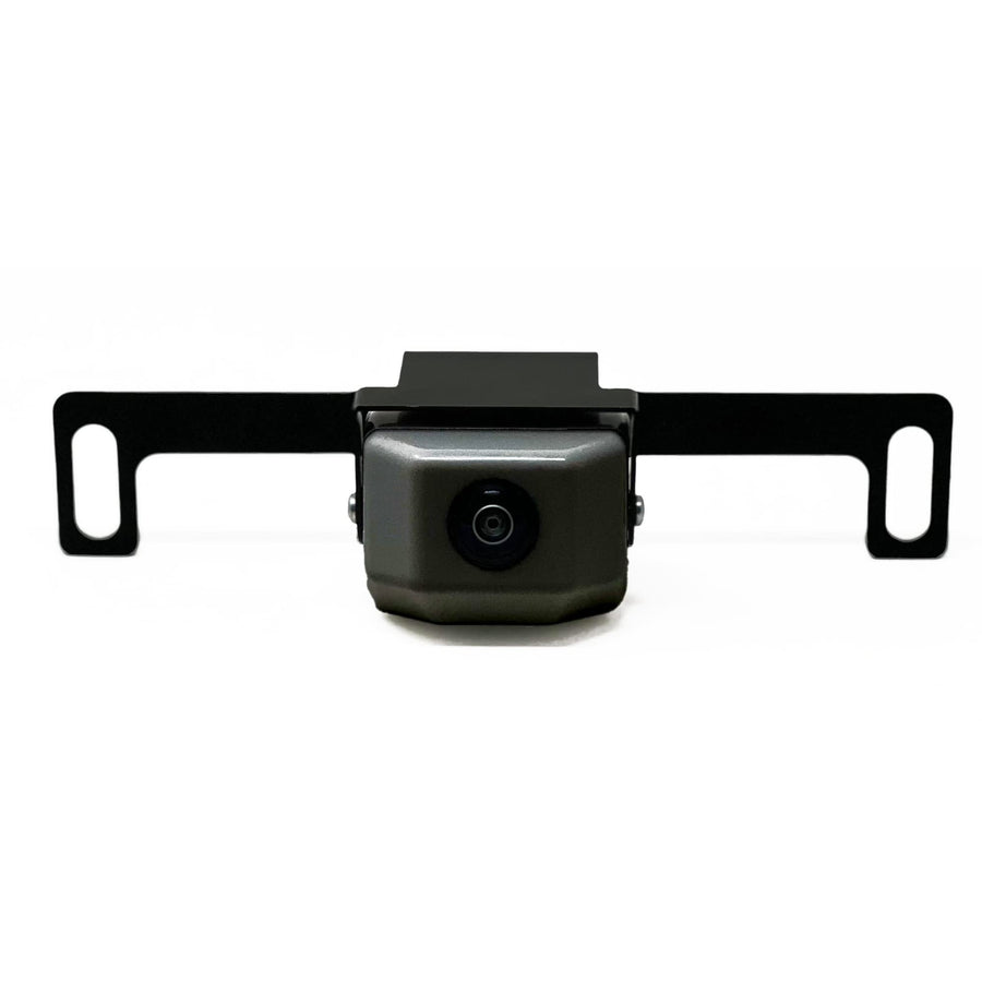 Factory Tailgate Harness Brandmotion with Dual Mount Camera Compatible with RAM (2019-Present) - Backup Camera on License Plate Display Connection - Rear View Back Camera - 150° Wide View Reversing