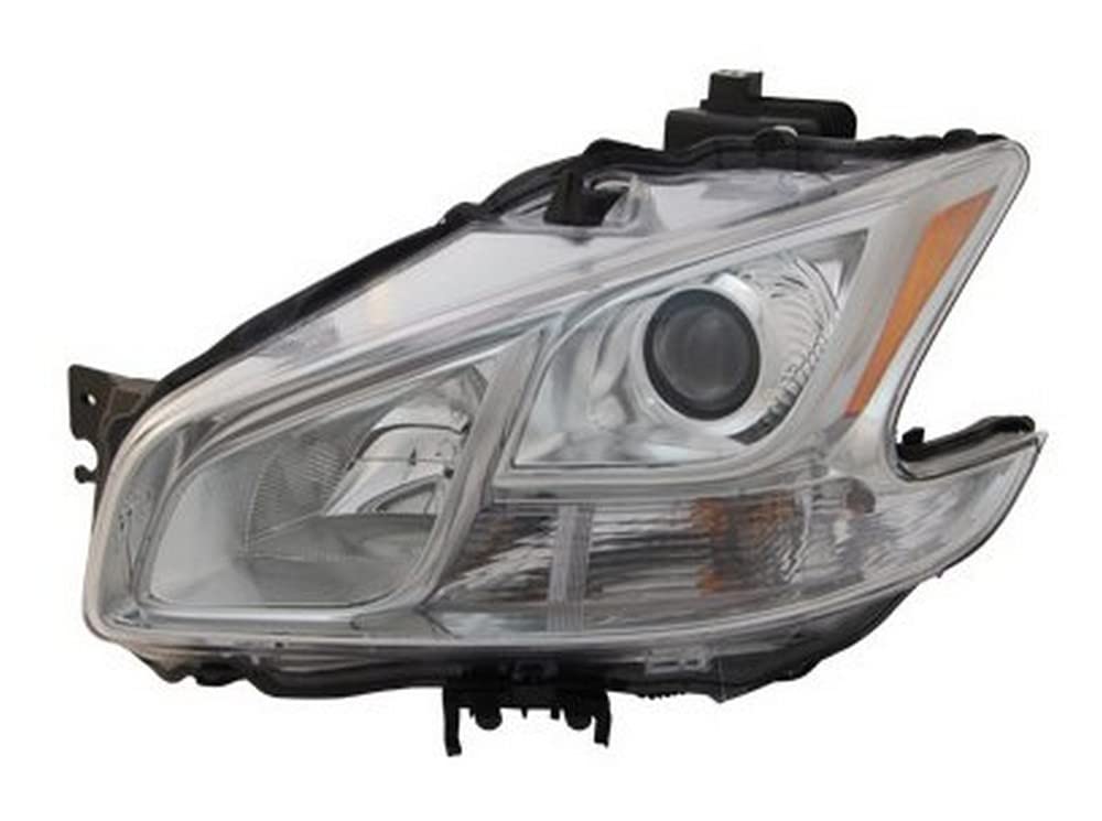 Left TYC Headlight Assembly Compatible with 2009-2014 Nissan Maxima