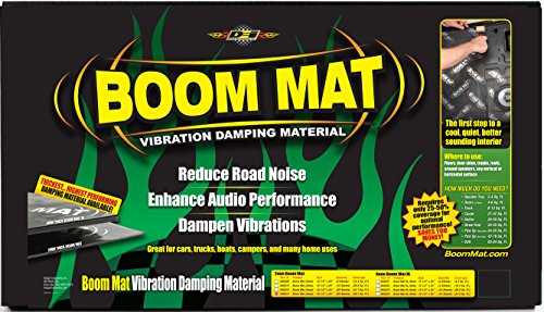 Boom Mat Design Engineering Sound Deadening Material with Adhesive Backing | 12.5" x 24" x 2mm (Pack of 30)