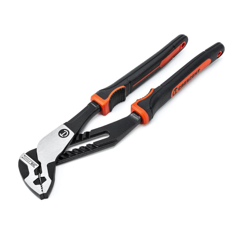 CRESCENT - 10" Plier, Straight Jaw, T&G, Cushion Grip (RTZ210CG)