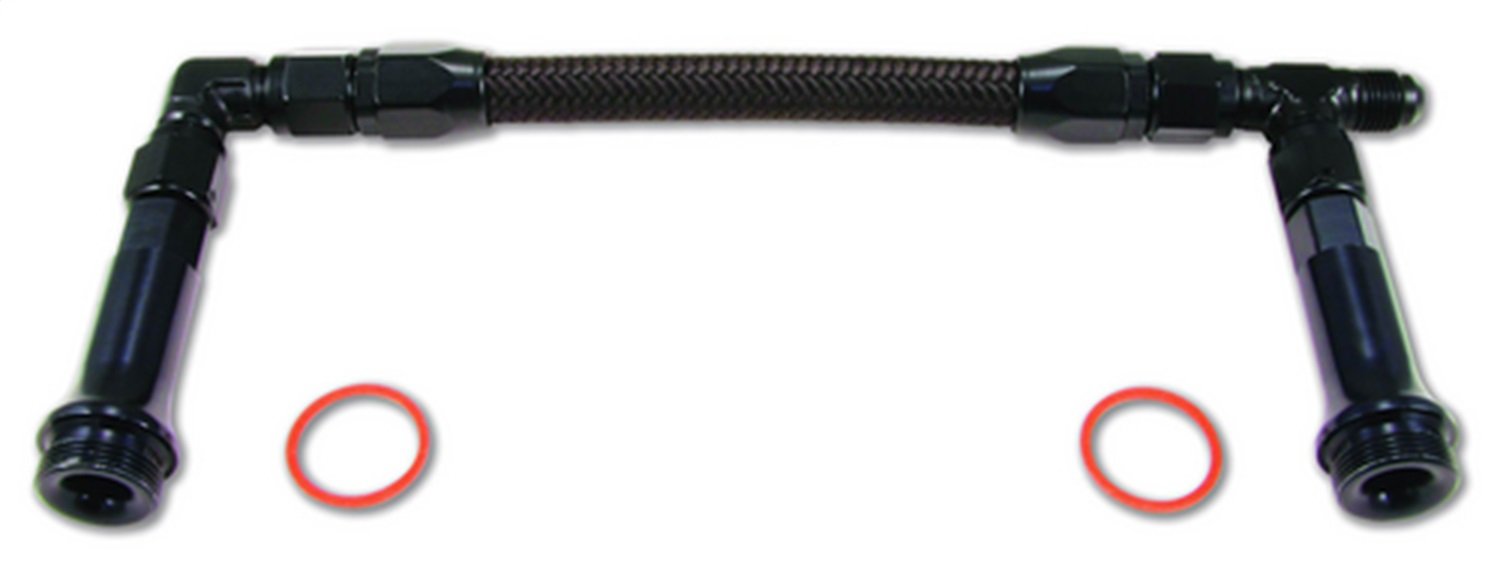 6AN Dual Feed Fuel Line Kit Quick Fuel Technology for 4150 Style Carburetor