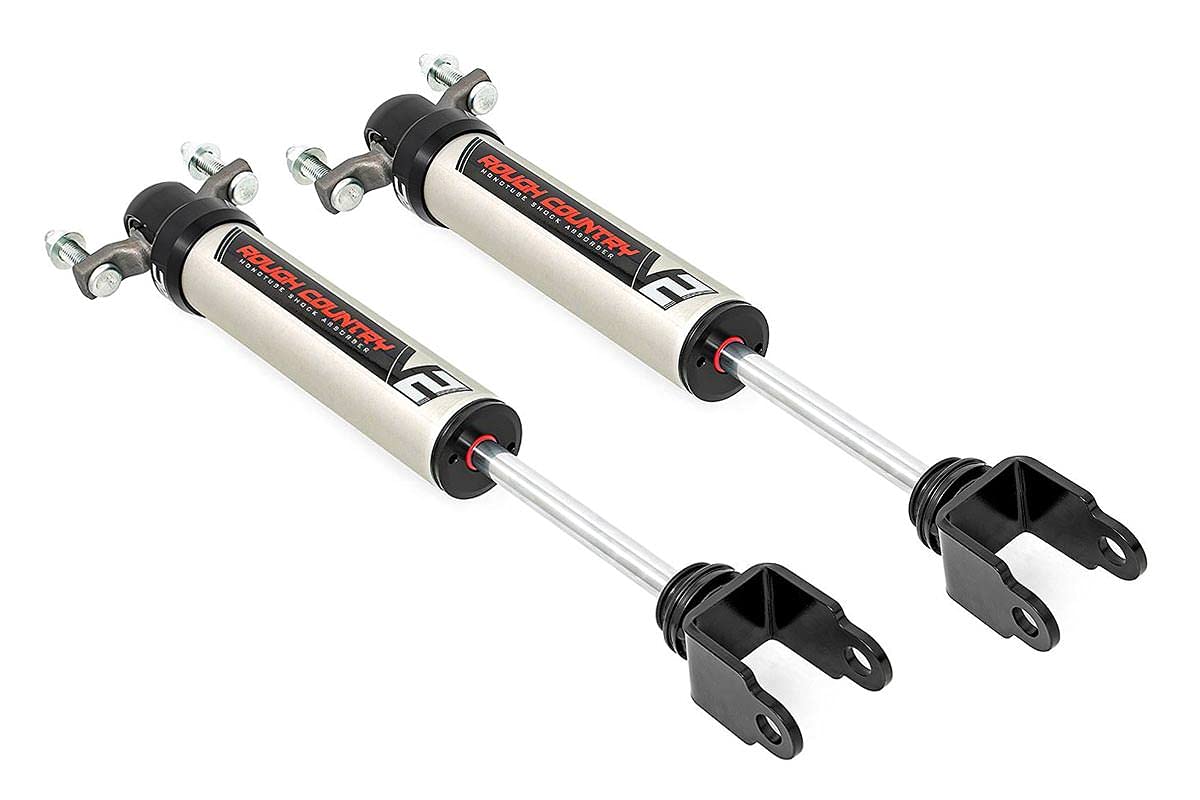 3.5-4.5" V2 Front Shocks Rough Country for 11-24 Chevy/GMC 2500/3500-760780_A