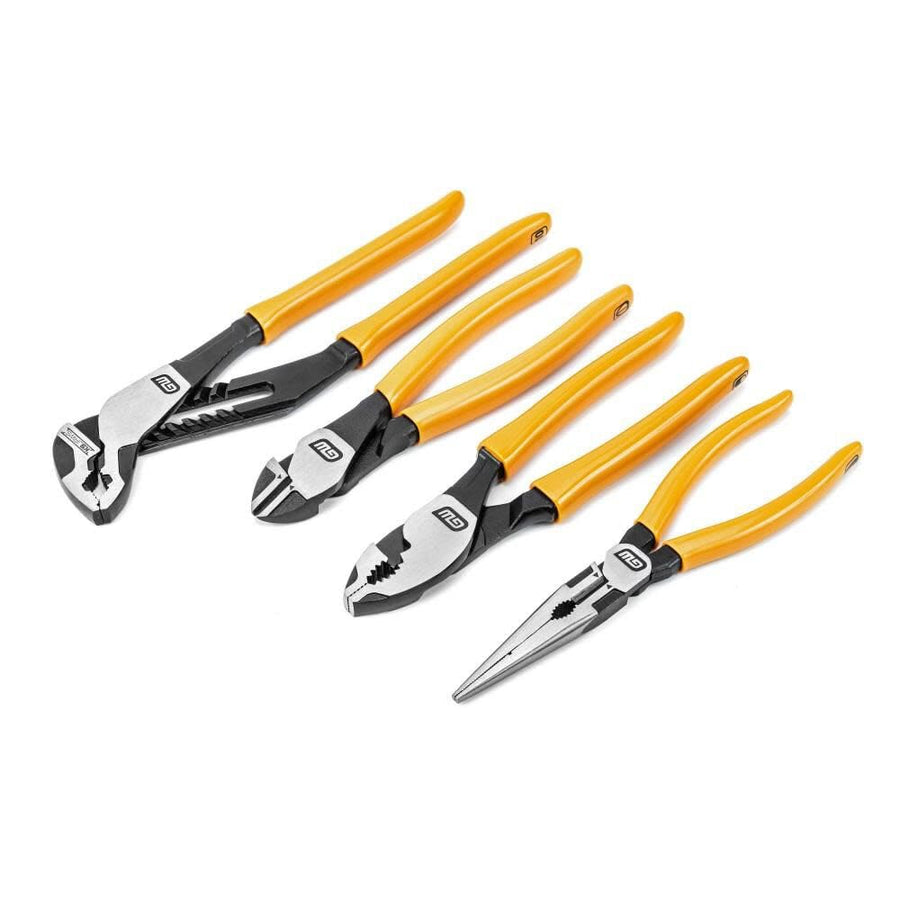 4 Piece GEARWRENCH Dipped Mixed Material Plier Set - 82203-06