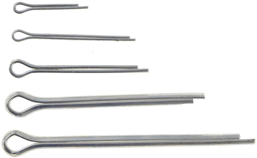 Cotter Pin Assortment Dorman 13422 3x-1/16 x 1/2, 1/16 x 1, 3/32 x 1, 1/8 x1-1/2,1/8 x 2 In.
