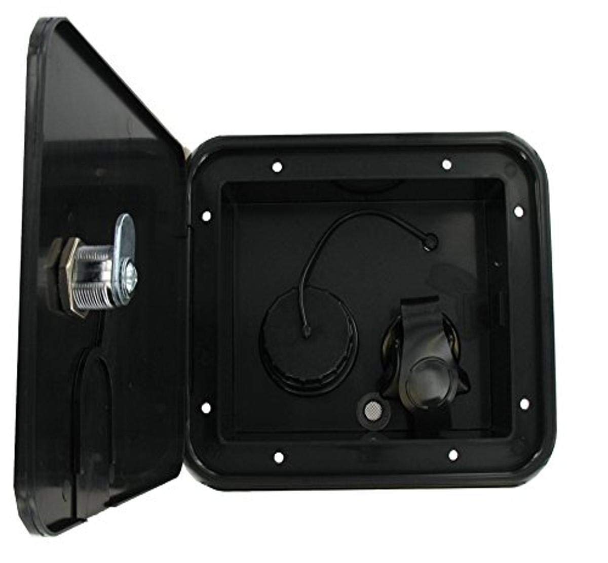 Valterra A01-2004BK Gravity/Plastic Black City Inlet Hatch
