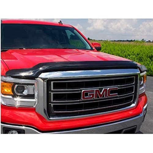 Bugflector Hood Shield / Protector Auto Ventshade [AVS] | Fits 1996 - 2002 Toyota 4Runner | High Profile Bug Deflector - 1 pc., Dark Smoke | 23041