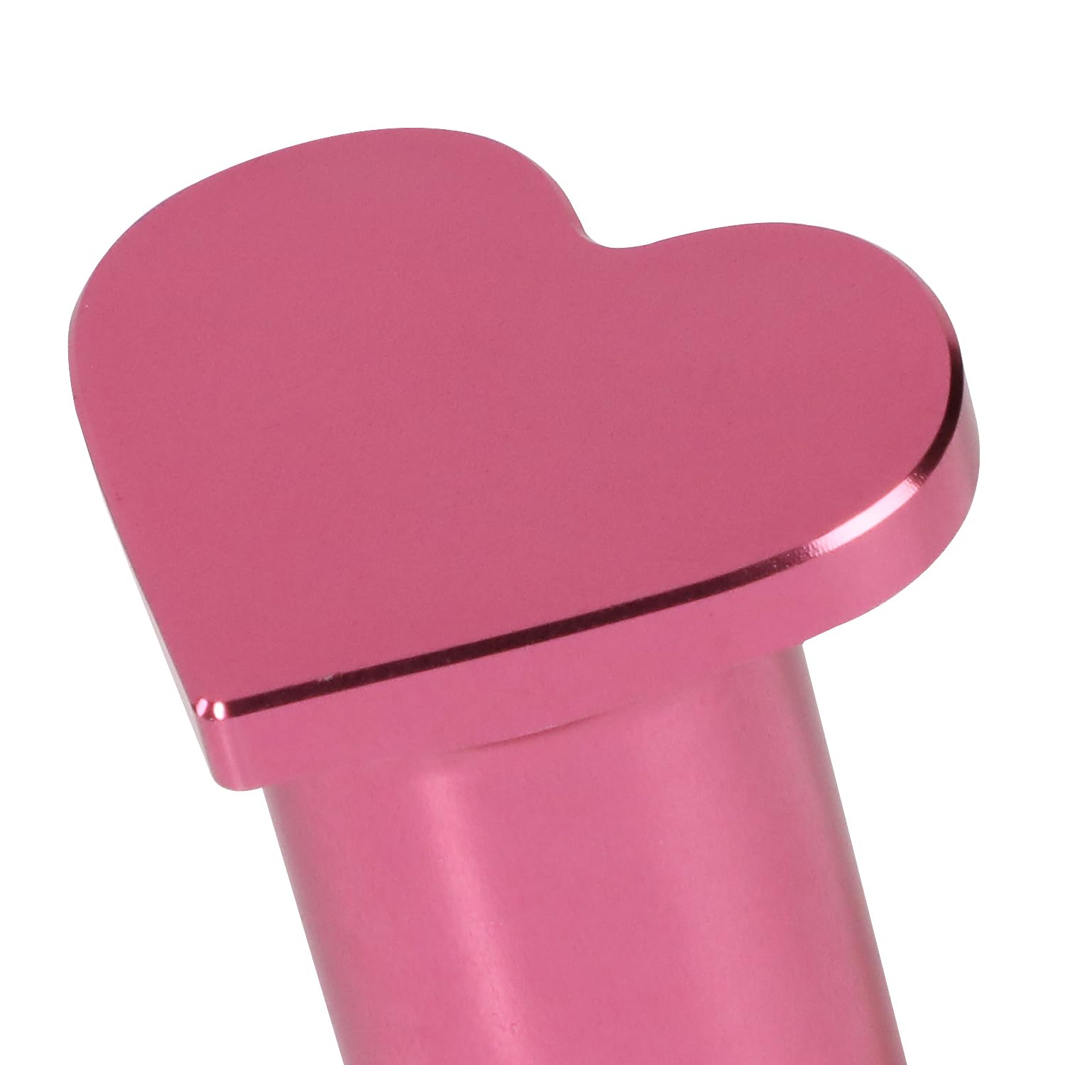 NRG Innovations 6061 Aluminum NRG-DB-H002PK Heart E-Brake Drift Button, Hand Brake Lever Button Compatible with 1986 Toyota, Subaru WRX/STI, BRZ, Mazda Miata/RX-7, Pink