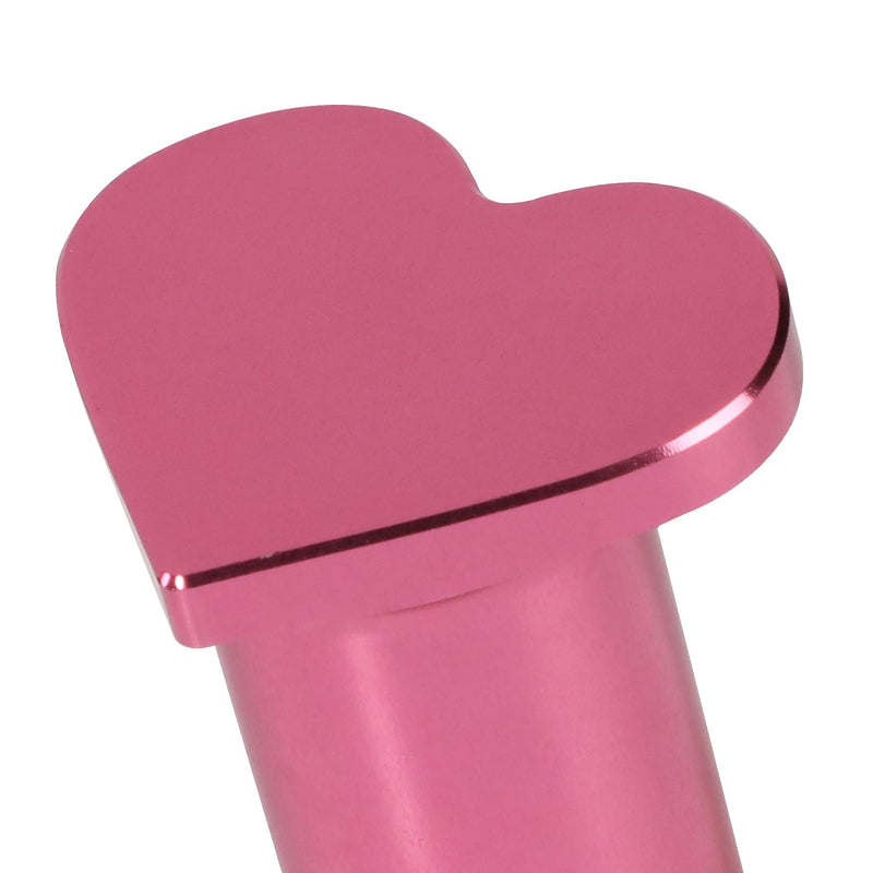 NRG Innovations 6061 Aluminum NRG-DB-H002PK Heart E-Brake Drift Button, Hand Brake Lever Button Compatible with 1986 Toyota, Subaru WRX/STI, BRZ, Mazda Miata/RX-7, Pink