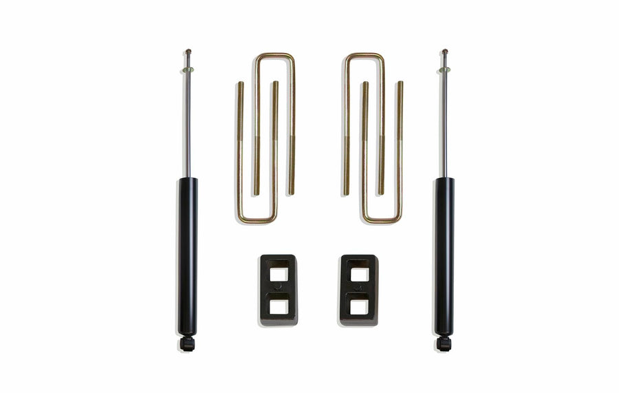 Lift Kit-Suspension Component MaxTrac 906820 2 in. Rear Lift Incl. Lift Blocks U-Bolts Maxtrac Shocks