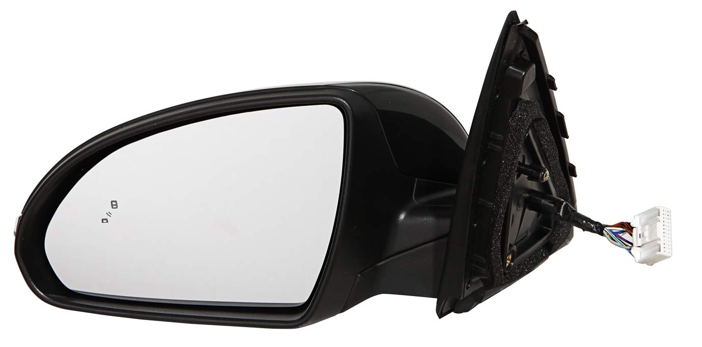 Maxzone For Kia Optima DEPO-323-5416L3EBH6 16-18 Power Heated Mirror with Signal with Blind Spot Detection with Memory Adjust System without Around View Monitor Driver Side (PTM)