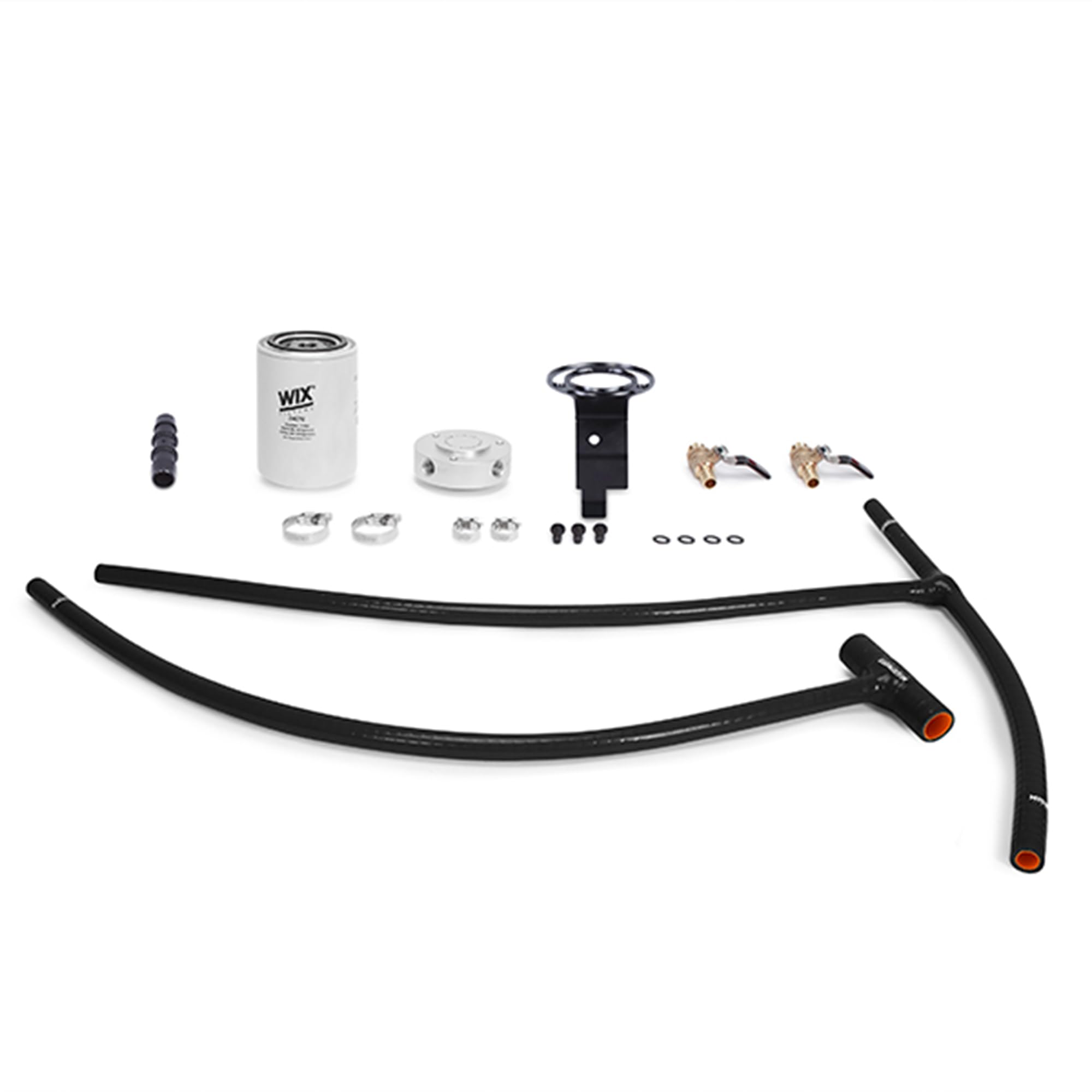 Mishimoto Coolant Filter Kit MMCFK-F2D-03BK Fits Ford 6.0L Powerstroke 2003-2007 Black