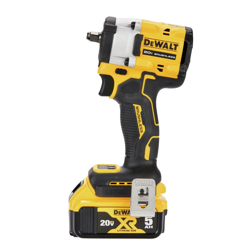 DEWALT 20V MAX* DCF923P2 ATOMIC 3/8 in. Cordless Impact Wrench with Hog Ring Anvil Kit