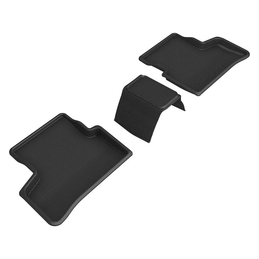 Custom Fit 3D MAXpider Kagu Floor Mat (Black) Compatible with Mercedes-Benz Gla-Class/Amg Gla35/45 (H247) 2021-2026 - Second Row