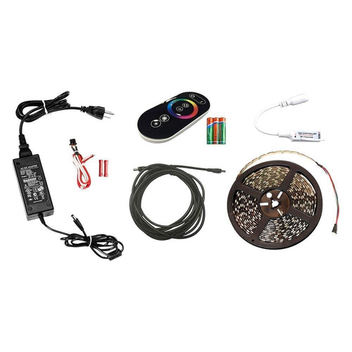 Carefree Universal SR0112 Color with White LED Add-On Awning Light Kit with Remote - White