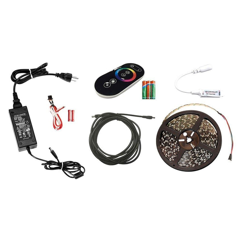 Carefree Universal SR0112 Color with White LED Add-On Awning Light Kit with Remote - White