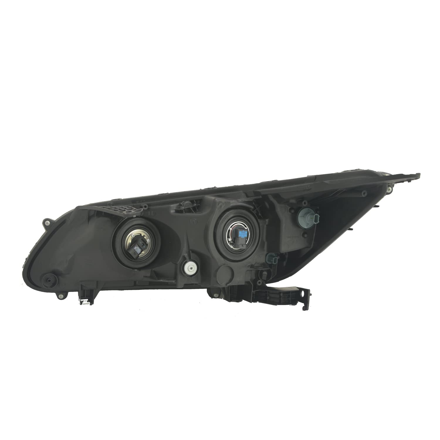 Left TYC Headlight Assembly Compatible with 2013-2015 Honda Accord