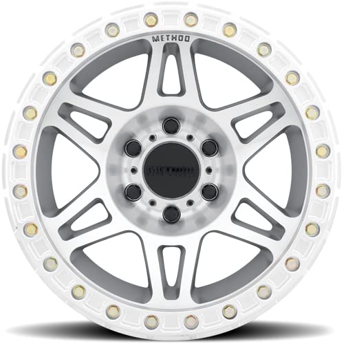 Machined Method Race Wheels 106 Beadlock Clear Coat (17 x 9. inches /6 x 5 mm, -44 mm Offset)