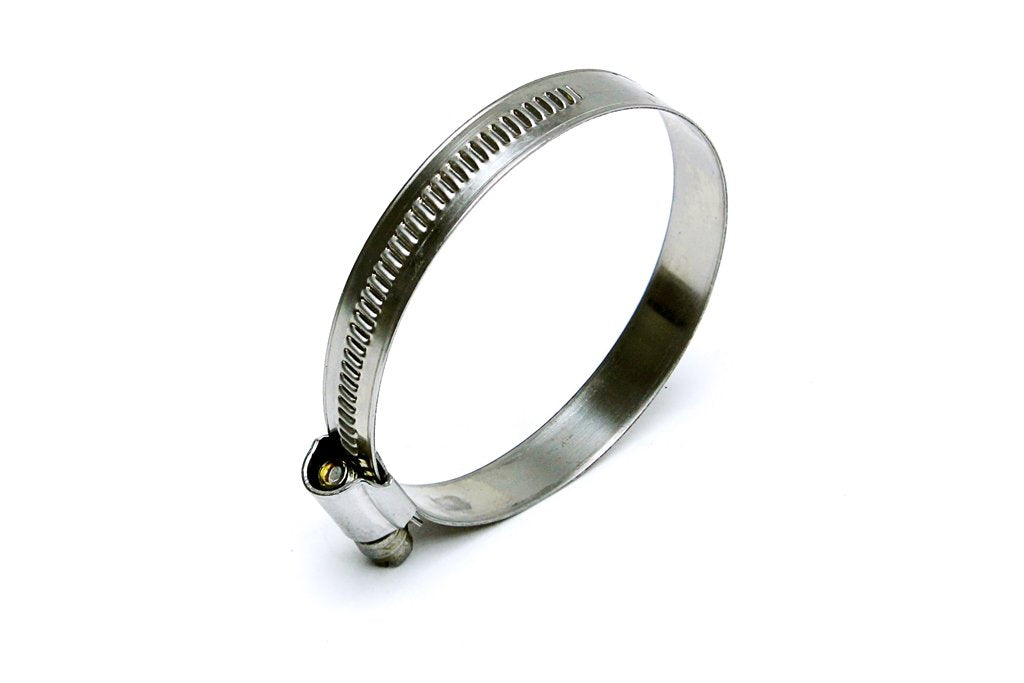 Stainless Steel HPS Embossed Hose Clamps SAE 28, Effective Size: 1-9/16" - 2-1/4", 1/2" Band, Pack of 20
