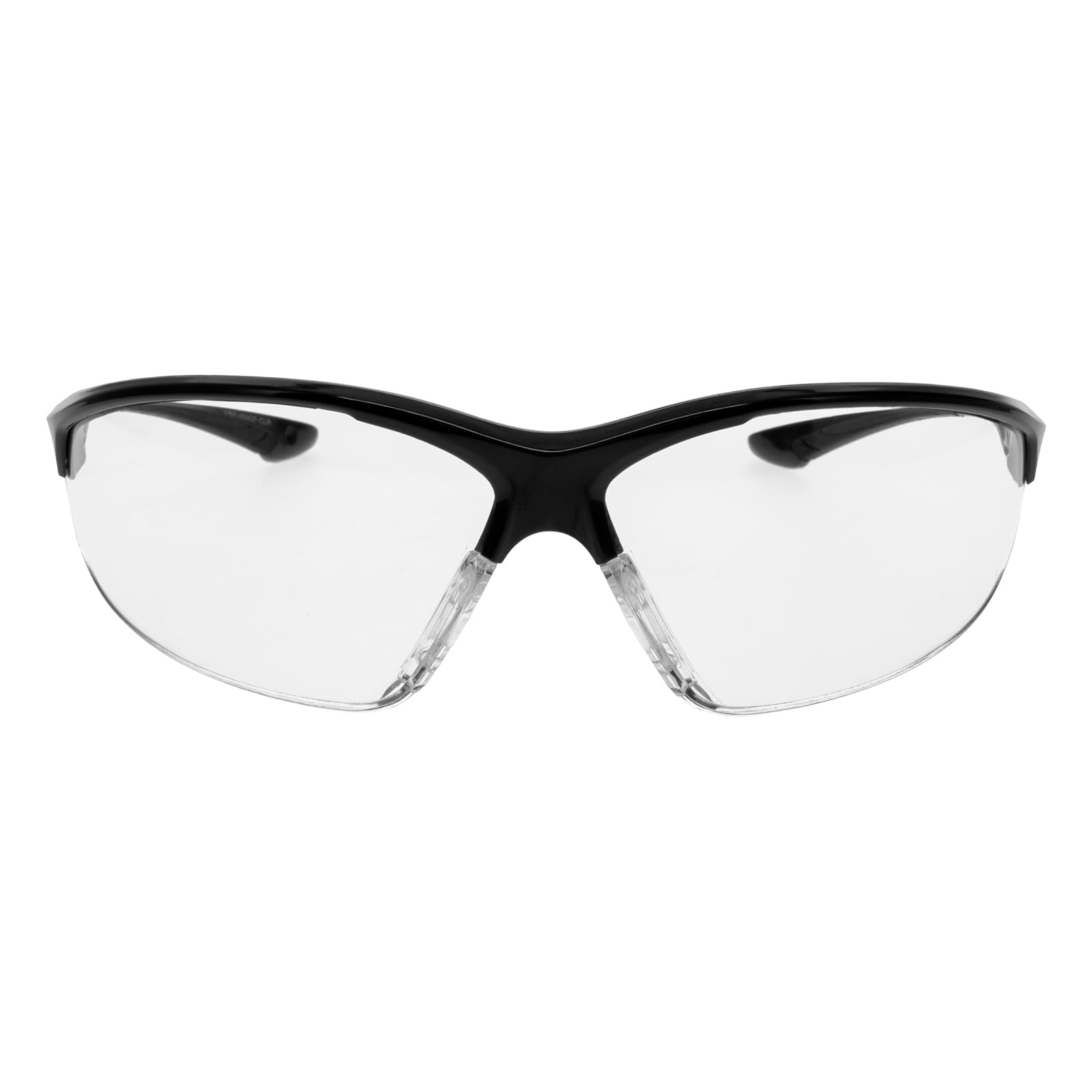 Tanker Walker's Open Frame Shooting Glasses Clear w/CASE