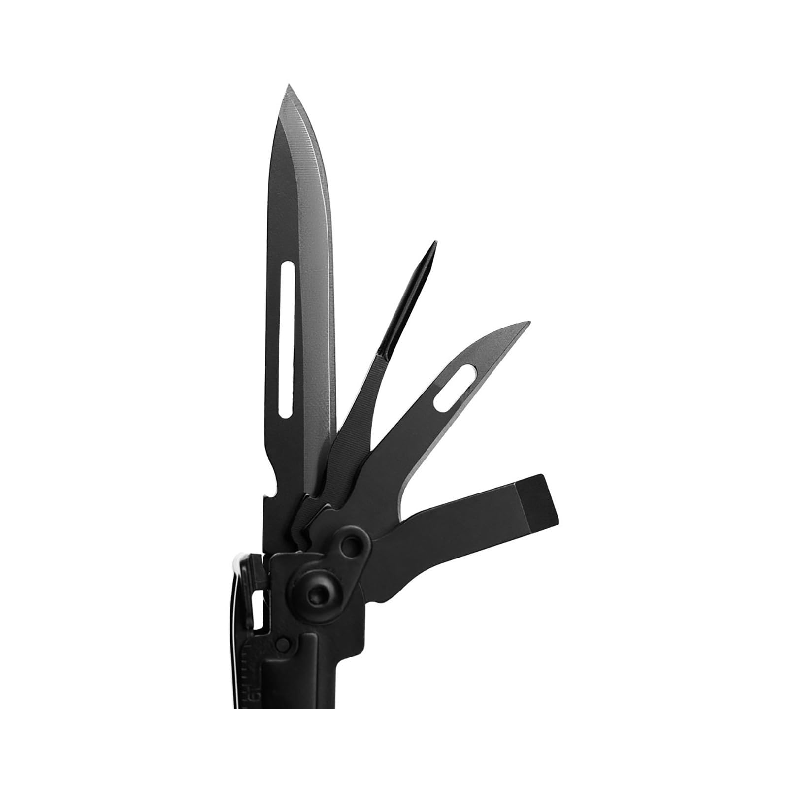 SOG One-Handed PowerAccess Lightweight Daily Pocketable Stainless Steel Multi-Tool for Backcountry| 18 Tools, Black
