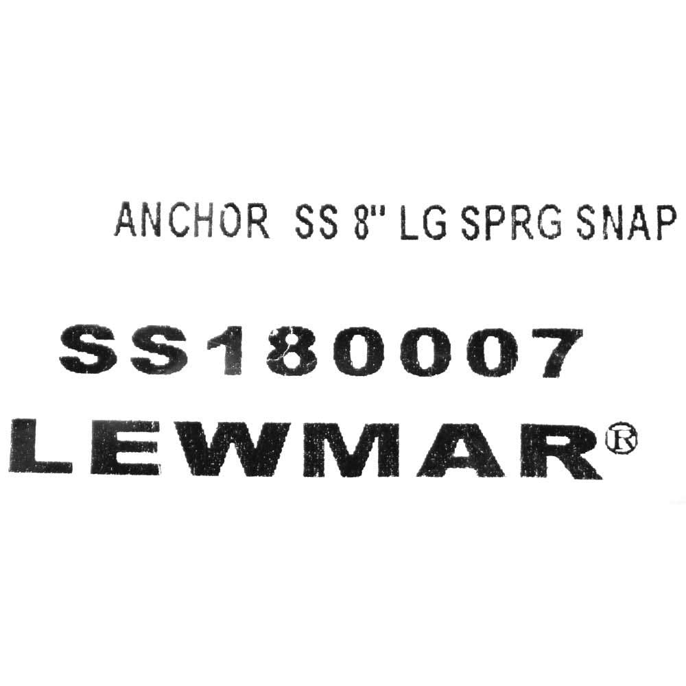 8" Lewmar Anchor Safety Strap