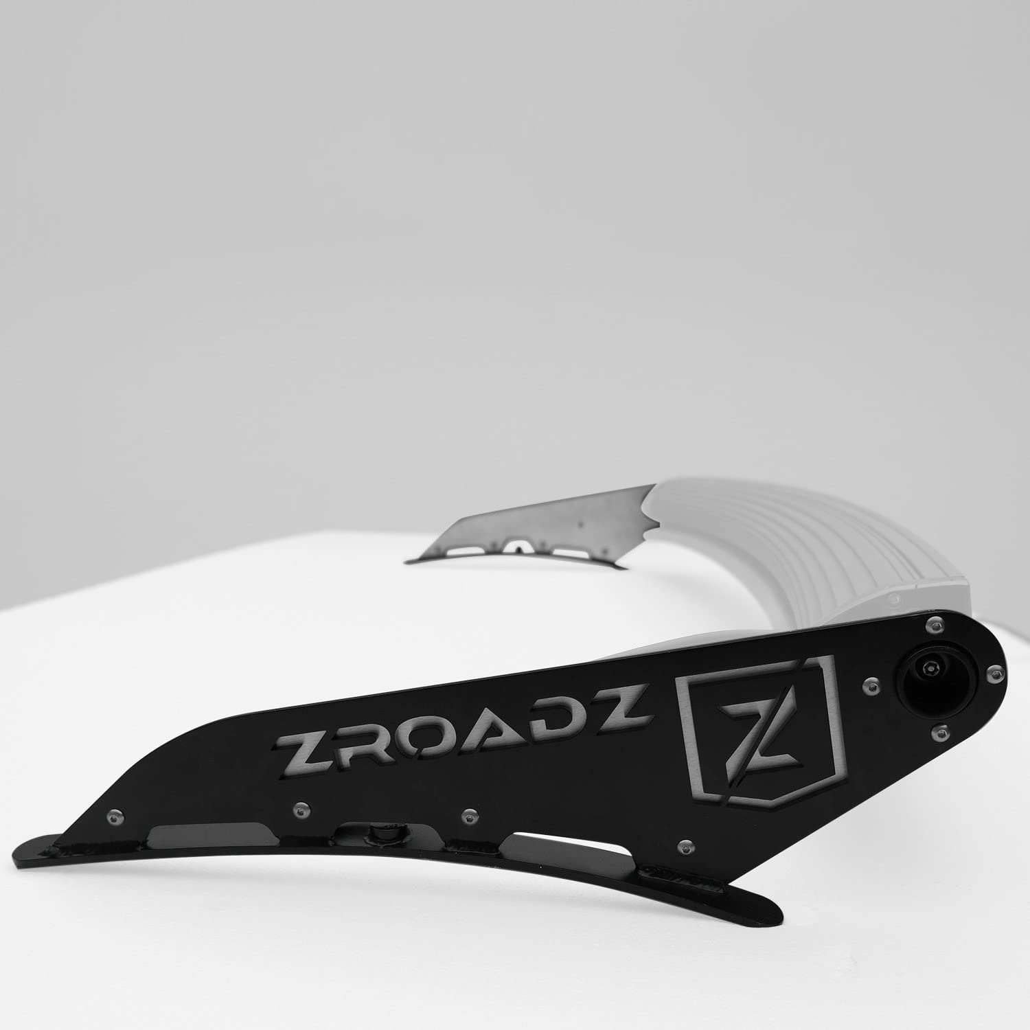 ZROADZ LED Front Roof Mounting Bracket - Compatible w/ 2019-2022 Silverado 1500 - to Mount (1) 50 Inch ZROADZ or Similar Style Curved Light Bar (Not Included) - PN #Z332281