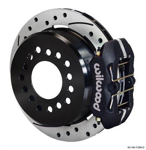 Wilwood 140-11394-D 11.00" P-Brake Kit, Drilled, Chevy FDP-LP 12 Bolt 2.81" Off w/C-Clips