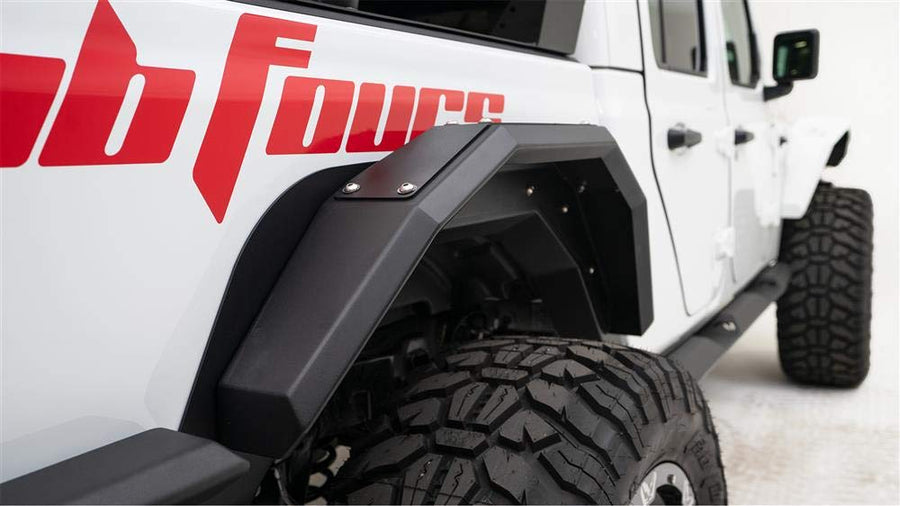 20-C Fab Fours Gladiator Rear Fender with Flare