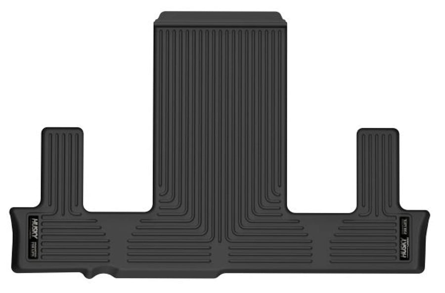 Husky Liners Floor Mats X-act Contour | Fits 2021-2024 Chevrolet Suburban & GMC Yukon; 2021-2024 Cadillac Escalade with 2nd Row Bucket Seats | 3rd Row, 1-pc Black - 55331